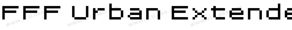 FFF Urban Extended字体转换